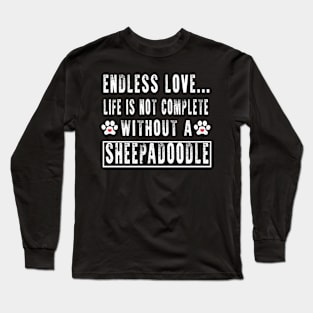 Sheepadoodle Long Sleeve T-Shirt